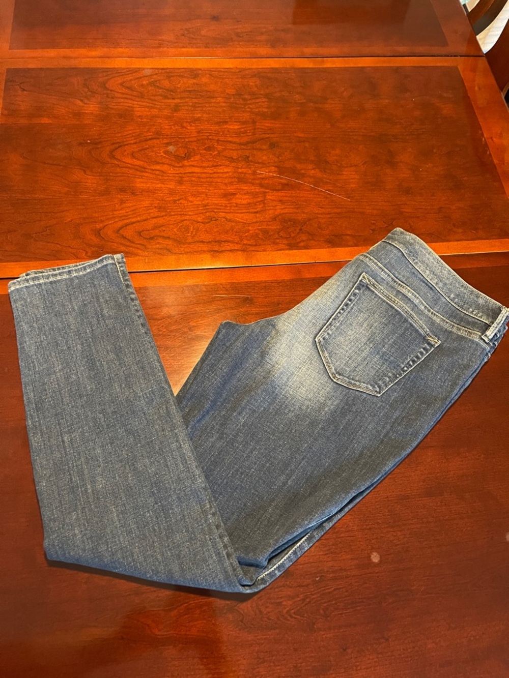 Ana Women's Blue Denim Jegging Size 16